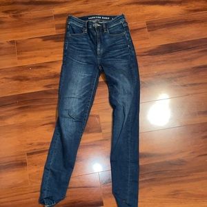American Eagle Super High Rise Jegging Crop